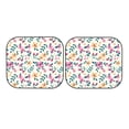 thumbnail image 7 of Haiem Cute Flower Car Windshield Sun Shade (2 Pieces) Foldable Windshield Sun Shade Car Accessories for Truck SUV Pickup-Large, 7 of 7