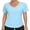 Blue, variant on Charmo Womens Short Sleeve Swim Shirts UPF 50+ Sun Protection Rash Guard Hiking Runing Swimsuit Tops