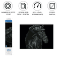 thumbnail image 2 of Diamond Dotz  Black Sheen Horse Diamond Painting Kits for Adults - Diamond Art Kits a Relaxing Creative Craft Kit with Dotz Gems  16.5"x20.5", 2 of 6
