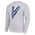 thumbnail image 2 of Men's Starter Heather Gray Tampa Bay Lightning  Color Scratch Pullover Sweatshirt, 2 of 3