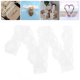 thumbnail image 4 of Cinta de encaje blanco Adorno de encaje floral Patrón de flores Encaje Encaje elástico para manualidades Decoraciones de boda rústicas Lazo para el cabello Fabricación de ANGGREK Otros, 4 of 8