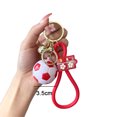 thumbnail image 2 of LLavero de fútbol para niños, equipo deportivo para niños, llavero de fútbol para hombres, suministros para recuerdos de fiesta de la Copa Mundial de fútbol, 2 of 5