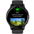 thumbnail image 5 of Restored Garmin Venu 3 Health and Fitness GPS Smartwatch , Android, iOS 010-N2784-01/1B ,Alarm, Altimeter, Calendar Function, Compass, Customizable, GPS, Music, Oximeter, Stopwatch, Timer , Slate Bezel / Black Band 45mm, 336 Hour Battery Life, 3 Gram, 5 of 12