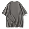 thumbnail image 4 of Birdeem T-Shirt de Sport Entraînement Physique pour Hommes, Design Personnalité Couleur Unie, Manches Courtes, Col Rond, 4 of 10