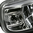 thumbnail image 6 of Spec-D Tuning Dual Halo Black Projector Headlights + 8-LED Fog Lamps Compatible with Dodge Plymouth Neon Left + Right Pair Headlamps Assembly, 6 of 7