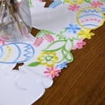thumbnail image 2 of Easter Egg Rabbit Lace Embroidered Place Table Runner Mat Lace Cutout Dining Table Placemat for Dining Room, Kitchen Decoration, 2 of 6