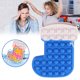 thumbnail image 3 of Navidad Push Bubble Sensory Toy Finger Toys Autismo Necesidades Especiales Stress Reliever Silicona Descompresión Juguete Para Niños Vogacara HA046969-03, 3 of 6