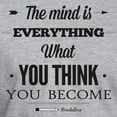 thumbnail image 3 of CafePress - Buddha Saying The Mind Is Everything ... Fitted - Fitted T-Shirt, Vintage Fit Soft Cotton Tee, 3 of 4
