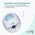 thumbnail image 2 of Extractor de Leche Eléctrico Doble Motif Medical Blanco de Gran Potencia y Sistema Cerrado, 2 of 8