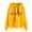 Yellow, variant on Long Sweatshirt Jacket Pocket Sweatshirt Space Hoodies for Women Womens Long Hoodie French Jacket Women Women's Casual Printed Long-sleeved Hooded Sweater Gray L