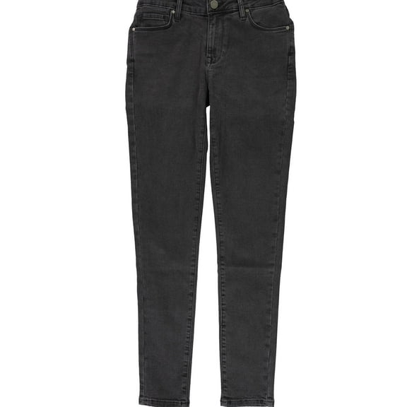 DSTLD Womens Solid Stretch Jeans, Black, 27
