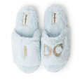 thumbnail image 1 of Dearfoams - Pantuflas de novia y dama de honor para mujer con texto "I Do Crew para boda y despedida de soltera, Large, 1 of 7