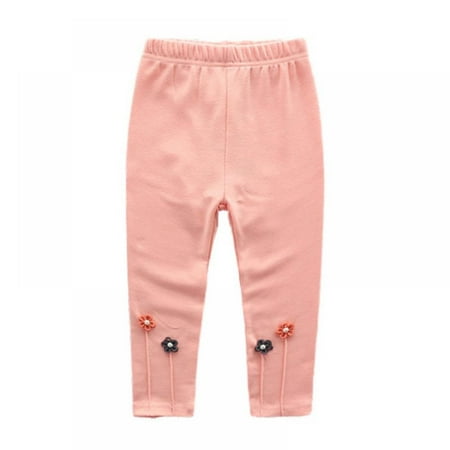 

Aosijia Baby Girls Leggings Small Flower Embroidered Leggings Children Pants Baby Kids Clothing