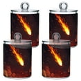 thumbnail image 2 of High-value clear storage jars keep life organized and within reach! Fire, 2 of 7