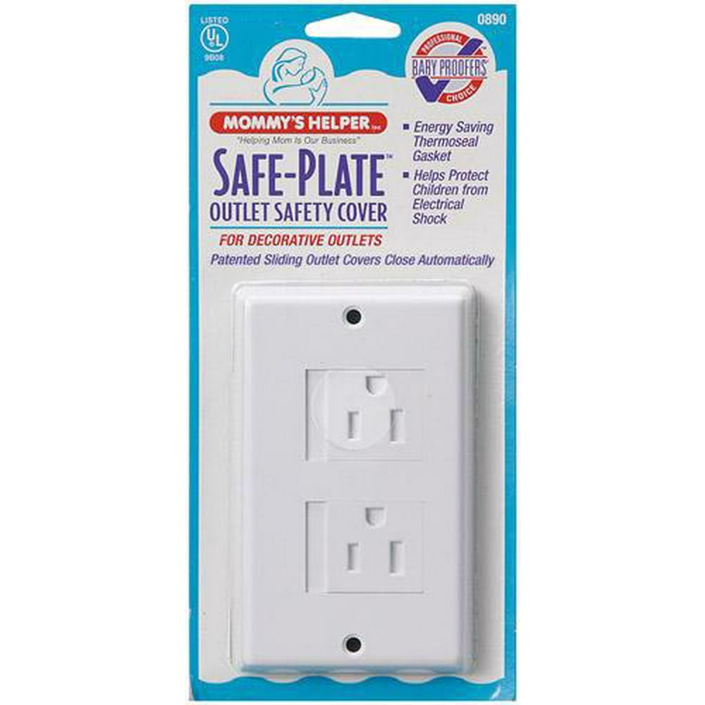 SafePlate Decor Outlet Cover