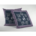 thumbnail image 2 of Amrita Sen Designs Amrita Sen Clover Leaf Floral Faux Suede Throw Pillow Zip 16" x 16", 2 of 4