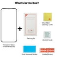 thumbnail image 6 of Full Coverage Tempered Glass Screen Protector Compatible with iPhone 12 (6.1 in)/12 Pro (6.1 in), 6 of 10