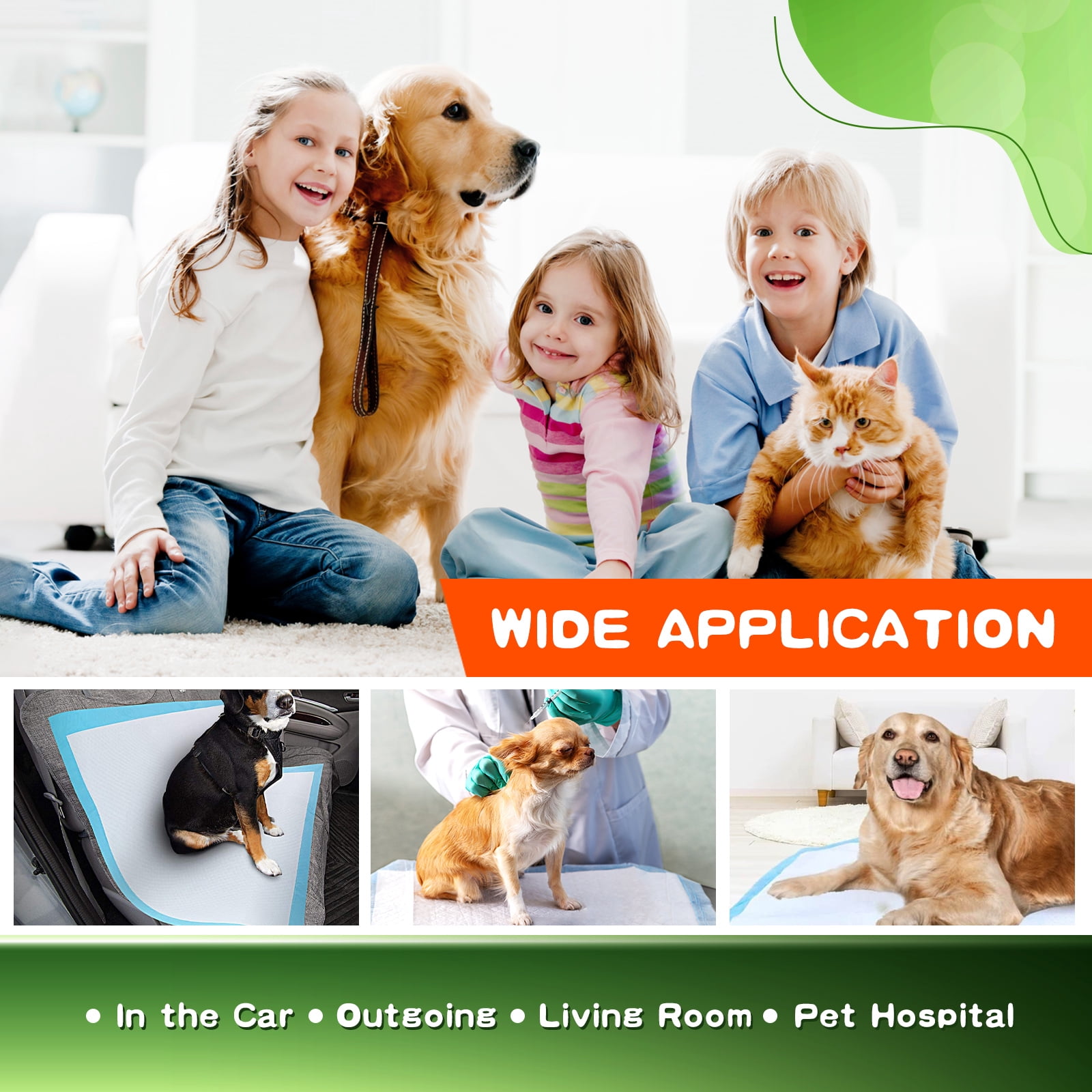 Dog and Puppy Training Pads, X-Large 30x36 inches 150 Count Dog Pee Potty 5-layer Training Pads