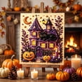 thumbnail image 5 of 3D Pearl Diamond Art Kit, Spooky Gothic Bead Craft Set, All-Inclusive Beginner Friendly Kit for Hobbyists and DIY Projects (Castle), 5 of 7