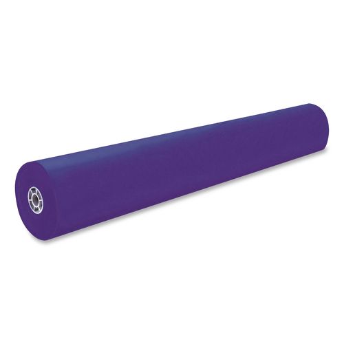 Rainbow Duo-Finish Colored Kraft Paper, 35 lb Wrapping Weight, 36" x 1,000 ft, Purple | Bundle of 2