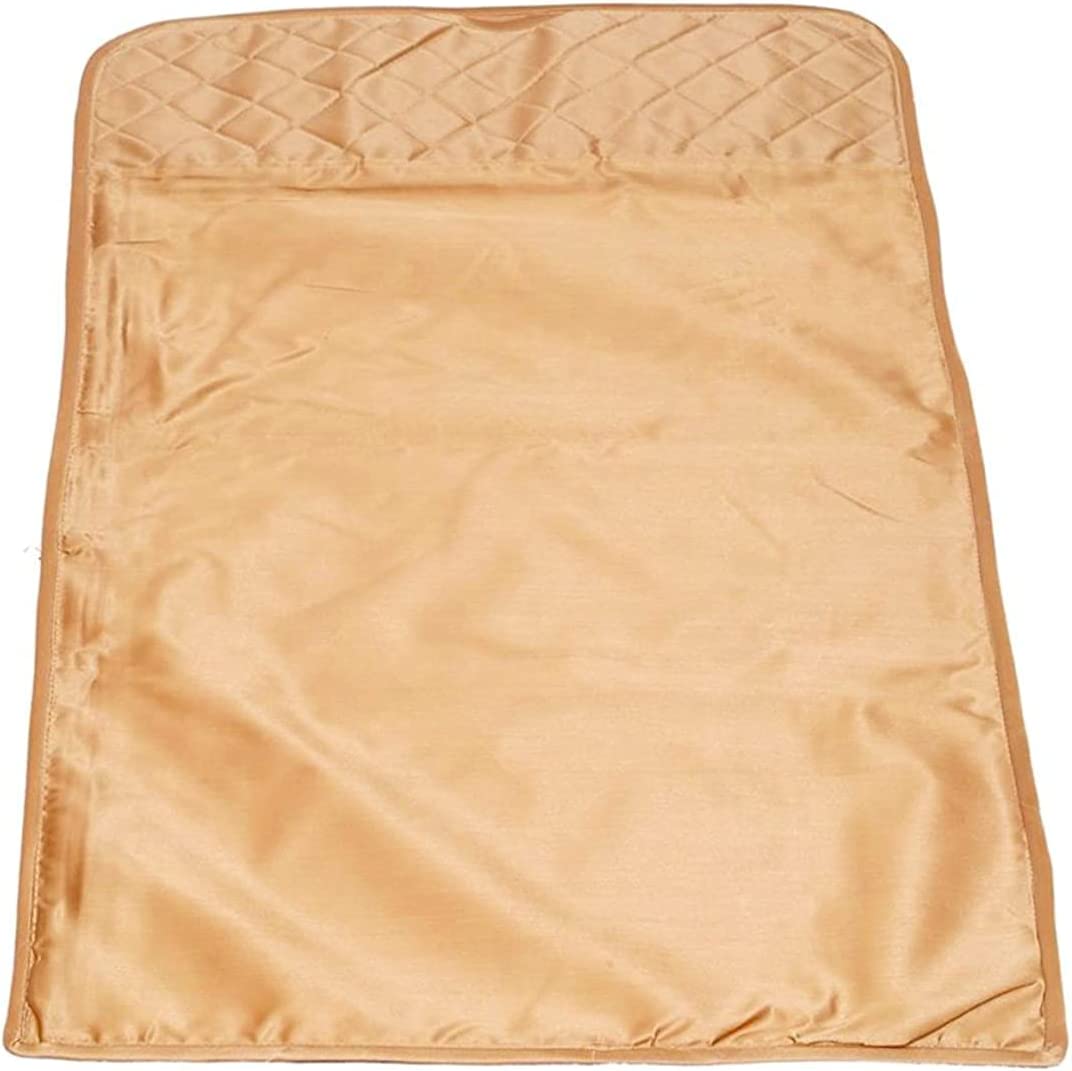 atorakushon 30'' Hanging Garment Suit Bags Storage Clothes Cover with Clear Window Zipper Closet for Tuxedos Shirts Fur Coats Pack of 6 Golden
