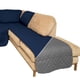 thumbnail image 1 of CUBRE SOFA ESQUINERO MARINO /GRIS, 1 of 6