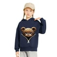 thumbnail image 3 of Sudadera con capucha para bebé, niño y niña, sudadera informal con estampado para bebé, regalo para niña, blusa, 3 of 5