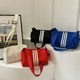 thumbnail image 3 of Bolso de hombro coreano de gran capacidad, estilo deportivo sencillo para mujer, de poliéster, ligero y duradero, ideal para viajes y uso diario., 3 of 5