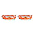 thumbnail image 2 of yingyy 1 Set Bracelet Bohème Réglable INS Style Cordon Bracelet Perlé Accessoire de Mode Valentines Jour pour les Femmes un Style 2Set, 2 of 6