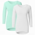 thumbnail image 5 of Towmus Fuzzy Plush Tops for Women Casual Fall Long Sleeve Sweatshirts Crewneck Pullover Tops Plus Size Winter Coats S-5XL, 5 of 6