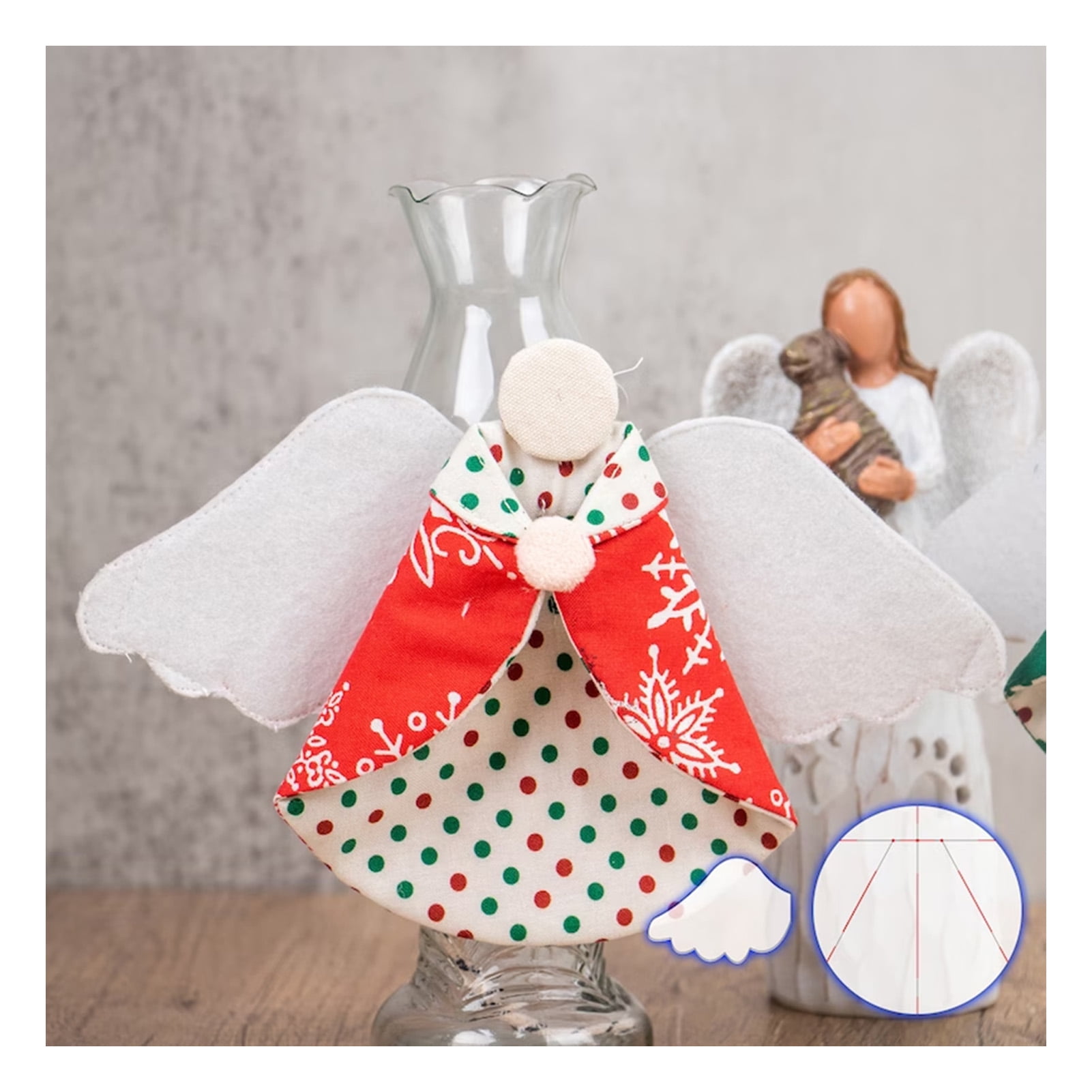 Christmas Quilting Patchwork Felt Ball Ruler Clear Reusable Sewing Template  Ideal Gift For Diy Craft Lovers - Walmart.com