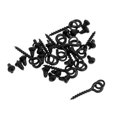 thumbnail image 3 of 10 Piezas de Tornillos de Cebo y 20 Paradas de Pesca Negro Sunnimix, 3 of 7