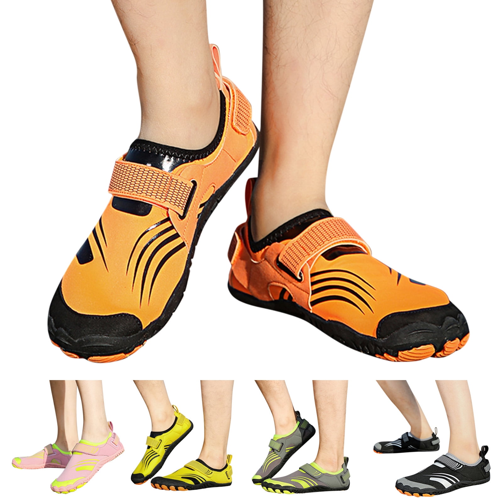 Mostsola Swim Water Shoes for Women Men Aqua Athletic Hiking Beach Anti-Slip Barefoot Sneakers