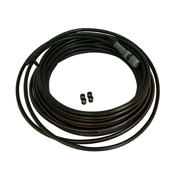 Below & Above Ground Low Maintenance Drip Irrigation Line Starter Set 25m
