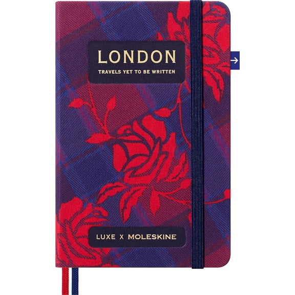 Moleskine LUXE x London City Travel Guide Notebook, Pocket (3.5" x 5.5"), 112 pages