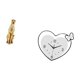 thumbnail image 5 of Figura de dorada, reloj de pared con figura de , reloj de pared acrílico, reloj de pared colgante, adorno creativo con material de pr, 5 of 8