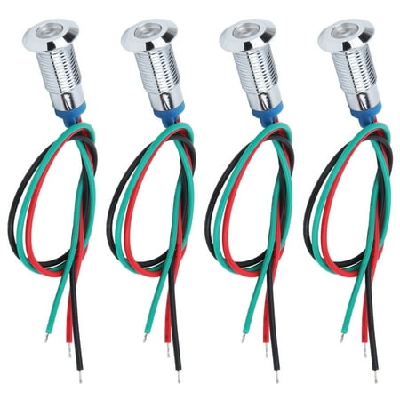 

Haofy LED Indicator Light 4 Set Waterproof Indicator Light For Equipment For Car Modification