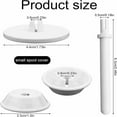 thumbnail image 3 of 3-Piece Spool Pin Cap Set, Replacement Thread Stand Accessories with Durable Plastic Construction, Compatible with and Sewing Machines for Home Sewing, Crafting, and, 3 of 4