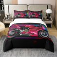 thumbnail image 1 of Bike Funda Nórdica 100% Algodón Tamaño Completo Racing Motocross Rider Comforter Cover, 1 of 8