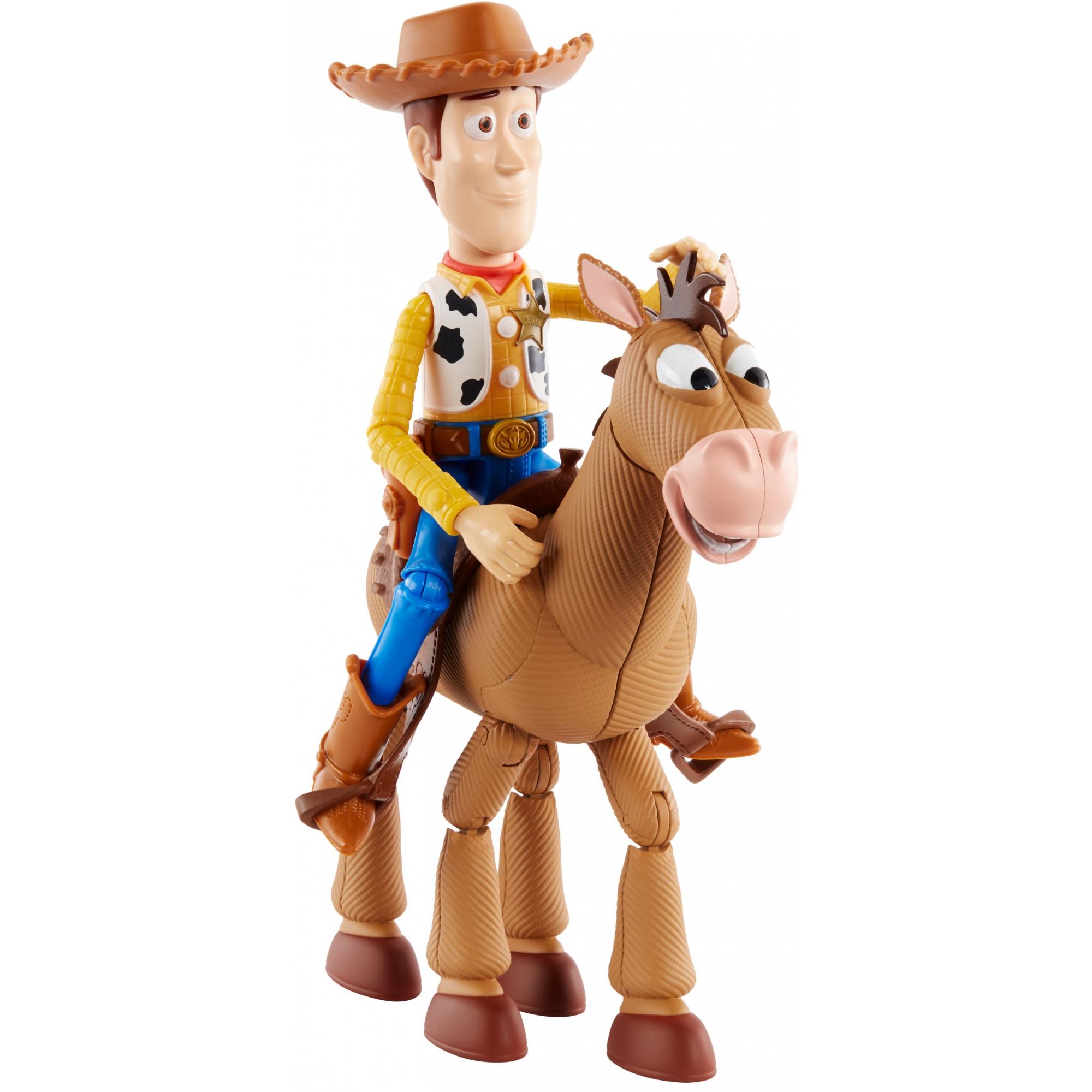 Award Winning Disney/Pixar Toy Story 4 Woody And Buzz Lightyear 2-Character Pack, Movie-Inspired Relative-Scale For Storytelling Play - image 6 of 8