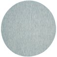 thumbnail image 4 of Safavieh Courtyard Collection CY8521-37121 Aqua and Grey Indoor,  Outdoor Round Area Rug (6'7" Diameter), 4 of 6
