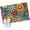 Light Yellow, variant on Round Rug 4Ft Washable Non-Slip, Boho Teal Flower Circle Area Rugs for Living Room Bedroom, Spring Bohemia Chic Red Yellow Floral Indoor Floor Mats Carpet Runner for Home Decor Aesthetic