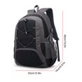 thumbnail image 3 of Sonducket de viaje versátil - Amplia aplicación Fácil organización ligera Mujer Mochilas Negro, 3 of 6