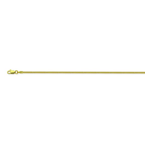 14K Yellow Gold 1.9 Snake Chain in 16 inch, 18 inch, 20 inch, & 24 inch
