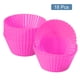thumbnail image 3 of 18Pcs Tazas de Silicona para Cupcakes, Forro Antiadherente para Muffins, para Cocinar Huevos, Molde para Hornear Muffins y Pasteles Rojo Rosa, 3 of 7