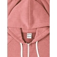 thumbnail image 6 of Womens Ultimate Heavyweight Zip Up Hoodie Jacket Loose Fit Fleece Essentials Oversized Outerwear, 6 of 7