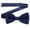 Dark Blue, variant on Boys Bow Tie Solid Color Bowties Adjustable Neckties for Uniform School Party Black