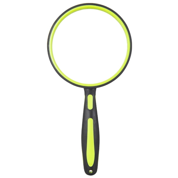 6X/5X/4X Lupa Lupa Mano Portátil para Lectura (verde 60 Mm)