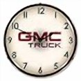 thumbnail image 3 of gMc Truck LED Wall clock, RetroVintage, Lighted, 14 inch, 3 of 4