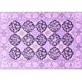 thumbnail image 1 of Ahgly Company Indoor Rectangle Persian Purple Traditional Area Rugs, 2' x 3', 1 of 4